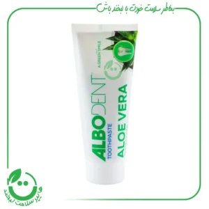 خمیر دندان حاوی ژل آلوئه ورا آلبودنت - 75 میل
