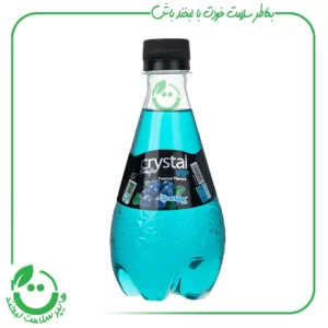نوشیدنی گازدار بلوهاوایی کریستال - 330 میل