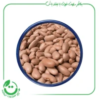 لوبیا کرم ارگانیک آبگینه - 900 گرم