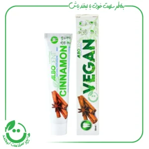 خمیر دندان حاوی دارچین آلبودنت - 50 میل