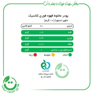 کافی میکس کلاسیک پپتینا - 20 ساشه