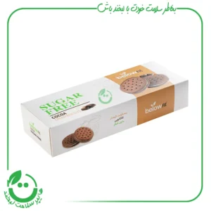 بیسکویت کرم دار کاکائویی بیلو - 450 گرم