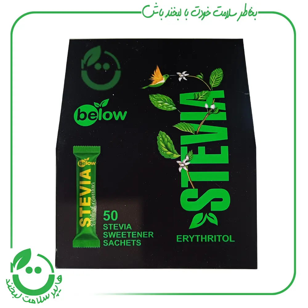 شیرین کننده اریتریتول استویا بیلو - 50 ساشه