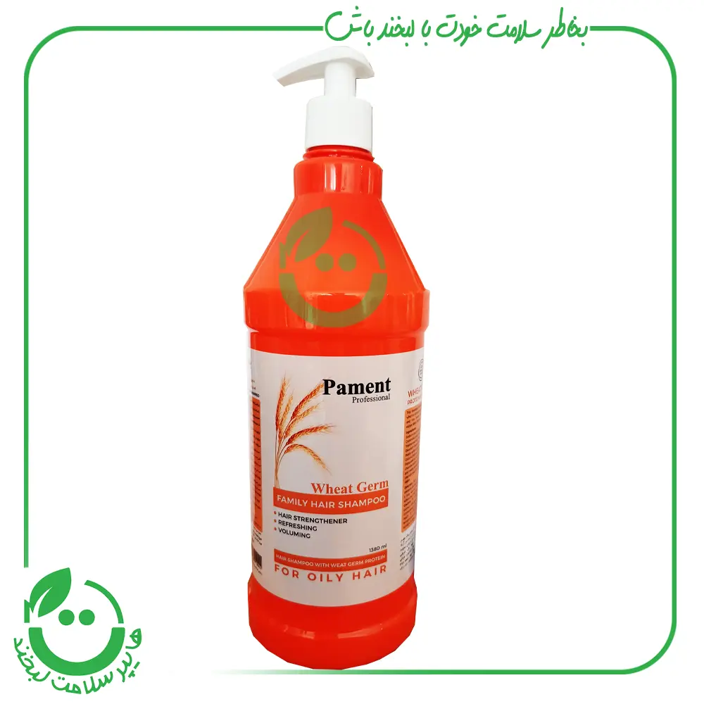 شامپو سر حاوی پروتئین جوانه گندم پامنت - 1250 میل