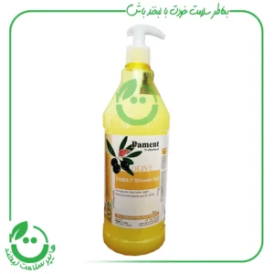شامپو بدن کرمی با روغن زیتون پامنت - 1250 میل