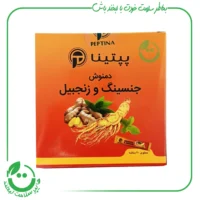 دمنوش جنسینگ و زنجبیل پپتینا - 30 ساشه