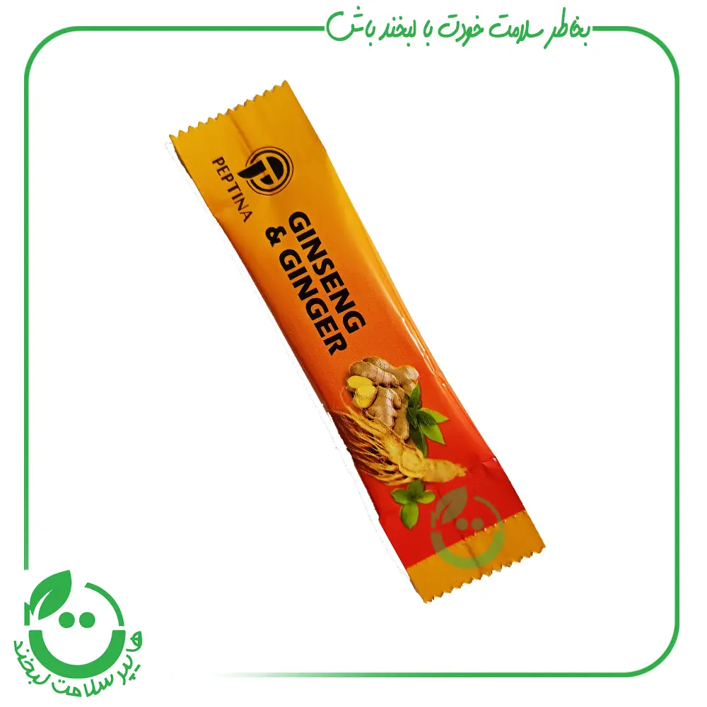 ساشه دمنوش جینسینگ زنجبیل پپتینا - 0.5 گرم