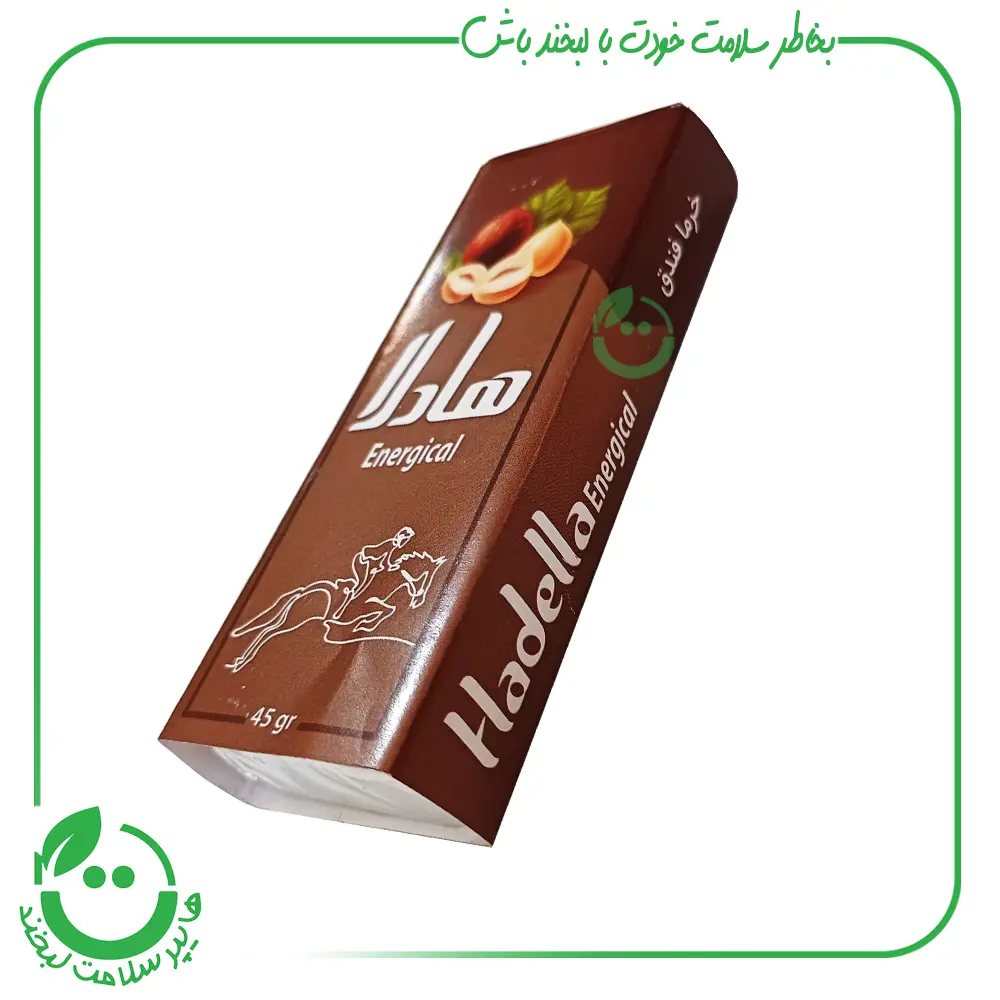 انرژی بار خرما فندق هادلا ـ 45 گرم