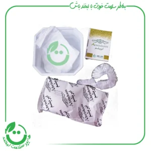 رنگ مو گیاهی پودری مشکی ابریشم - 130 گرم