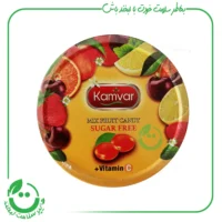 آبنبات رویال بدون قند شش میوه کامور ـ 150 گرم