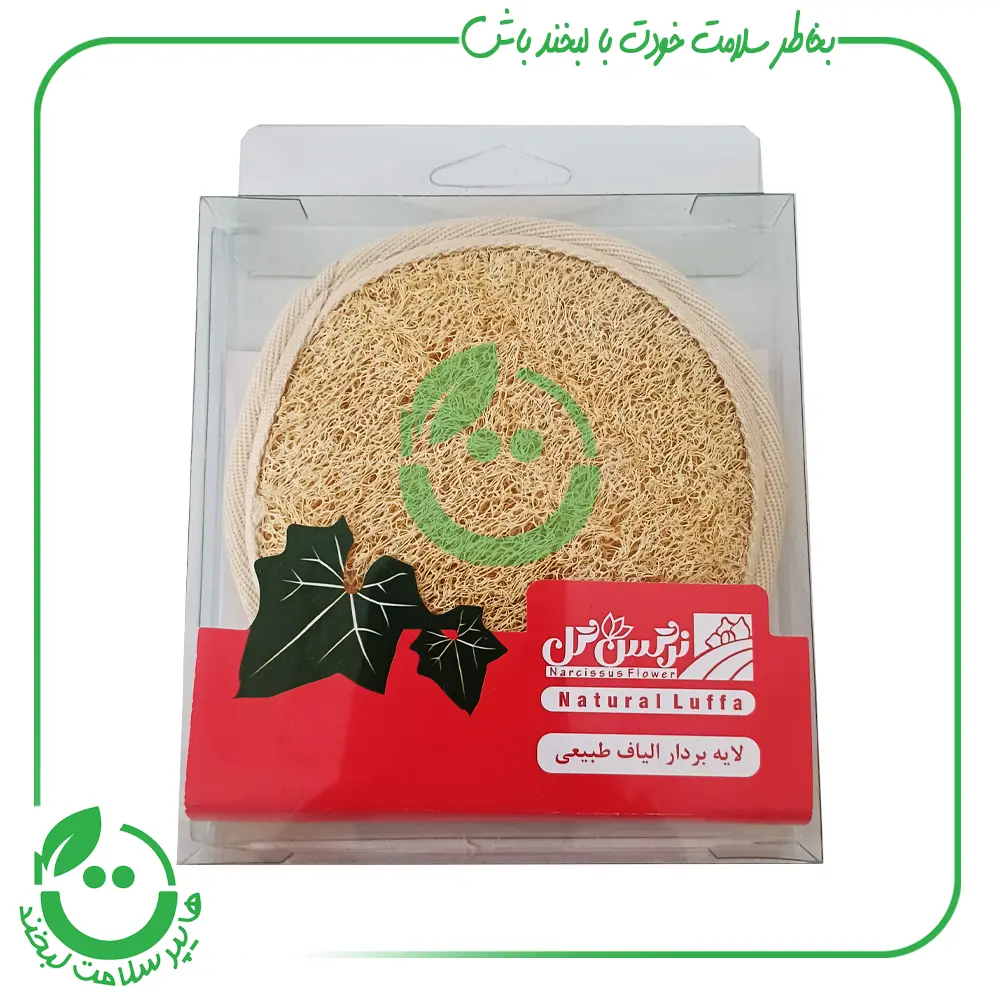 لیف الیاف طبیعی گرد نرگس گل