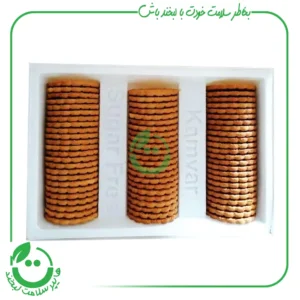 بیسکویت یولاف بدون قند کامورـ 450 گرم