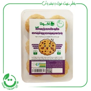 کوکی رژیمی بادام زمینی پروتیینی اکولا ـ 300 گرم