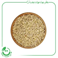 جو پوست کنده ارگانیک آبگینه - 900 گرم