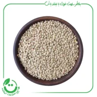 عدس ریزه ارگانیک آبگینه - 900 گرم