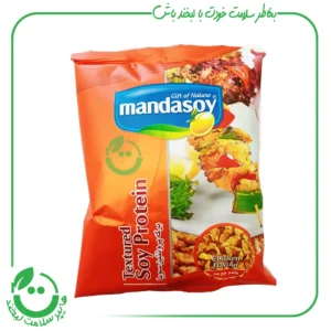 برگه پروتئین سویا جوجه مانداسوی- 150گرم