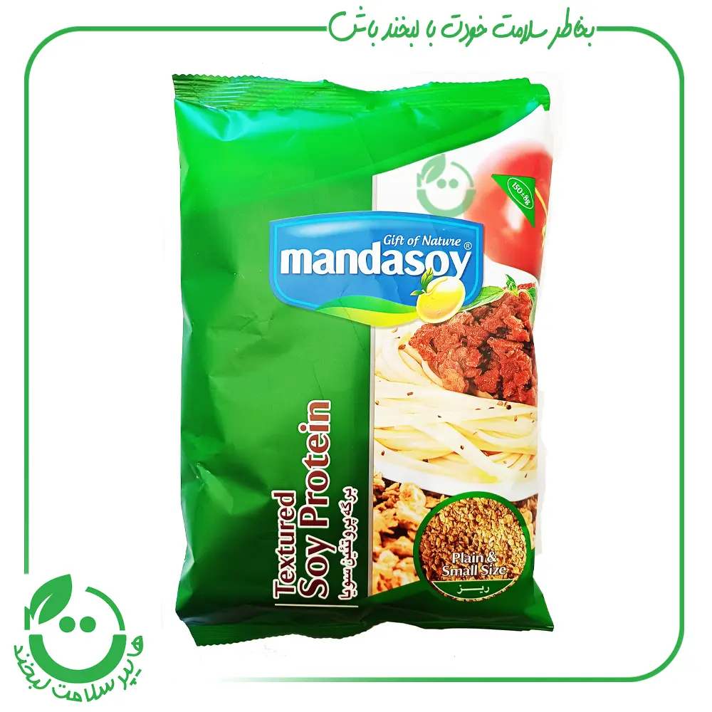 برگه پروتئین سویا ریز مانداسوی- 150گرم
