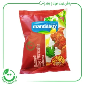 برگه پروتئین سویا کبابی مانداسوی- 150گرم