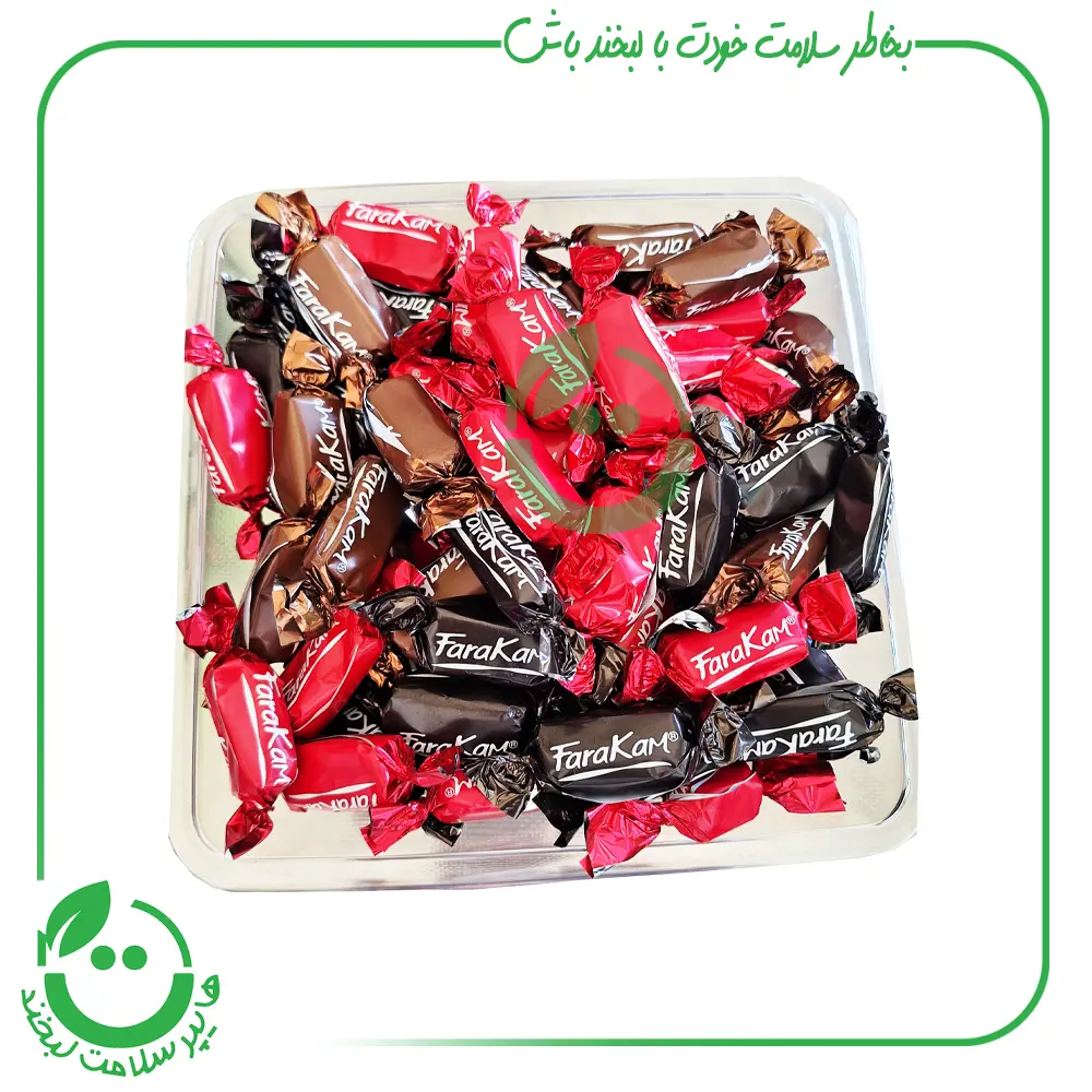 تافی فراکام شیرین شده با شهد خرما ـ 1 عدد