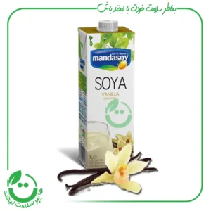 سویا شیر وانیل مانداسوی - 1 لیتر