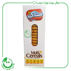 بیسکویت سبوس دار ( چندغله) ستاک - 370 گرم