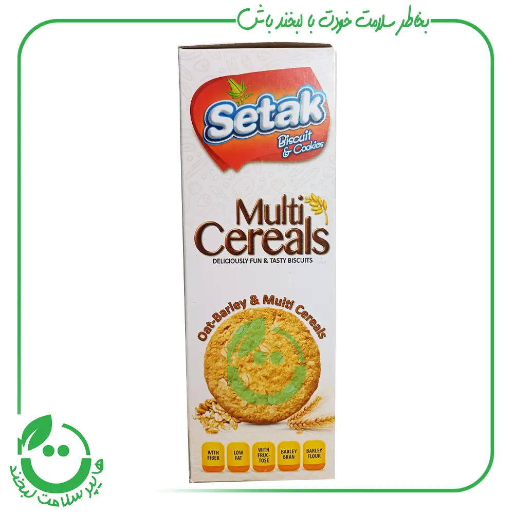 بیسکویت سبوس دار ( چندغله) ستاک - 370 گرم