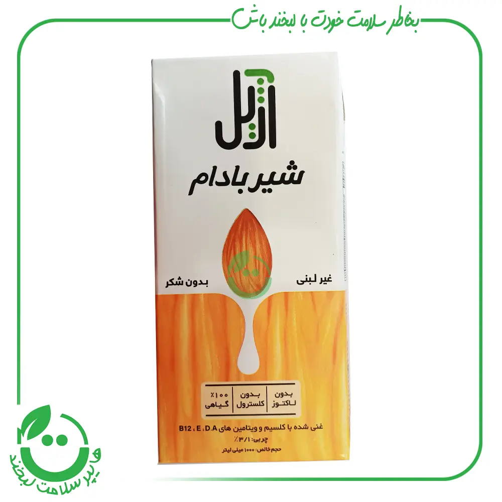شیر بادام آژیل - 1 لیتر