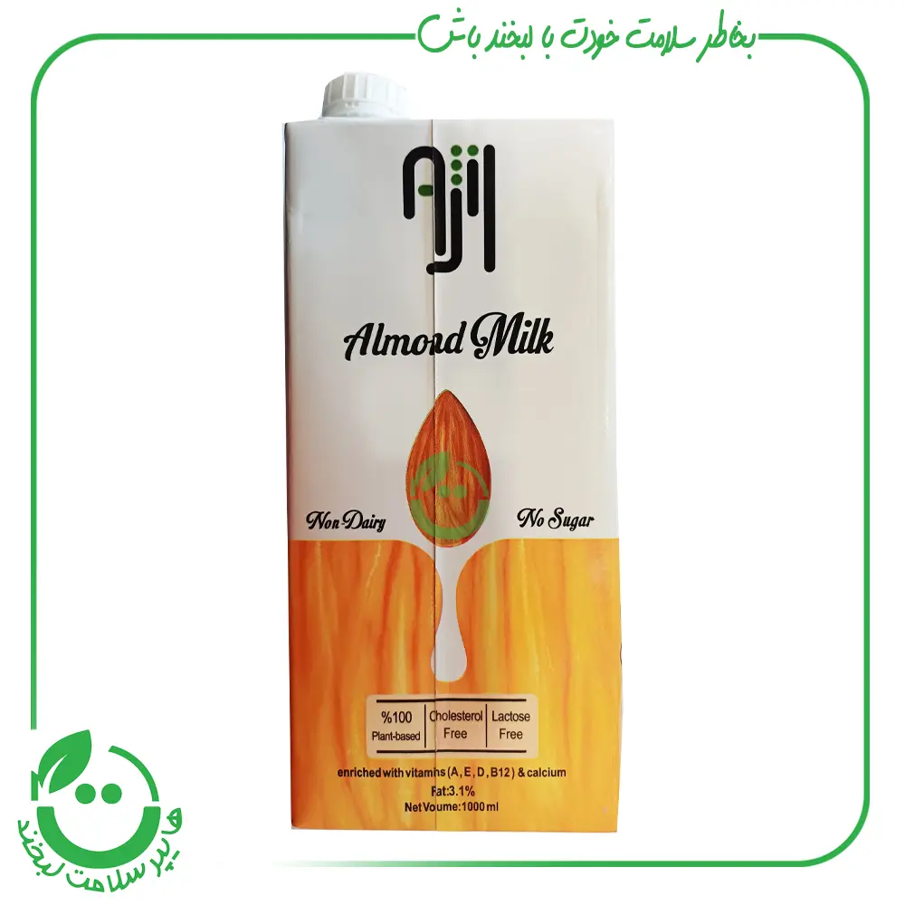 شیر بادام آژیل - 1 لیتر