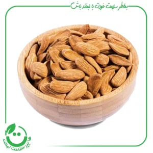 مغز بادام درختی ارگانیک آبگینه - 500 گرم