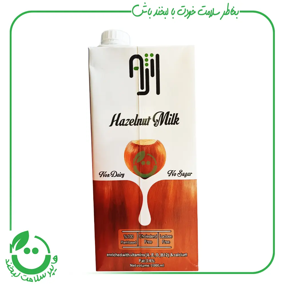 شیر فندق آژیل - 1 لیتر