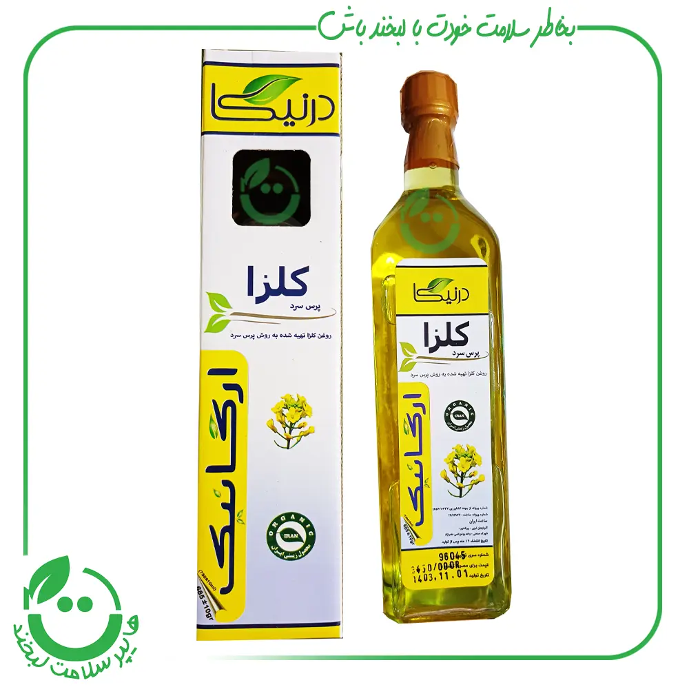روغن کلزا پرس سرد درنیکا - 750 میل