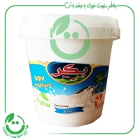 ماست سویا ساده بکر ـ 650 گرم