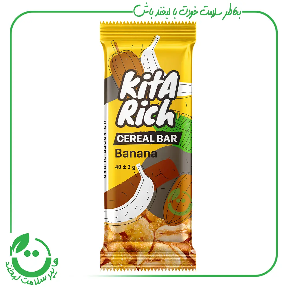 بار غلات موز کیتاریچ ـ 40 گرم