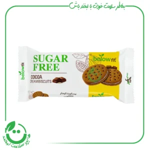 بیسکویت کرمدار کاکائویی بیلو ـ 64 گرم