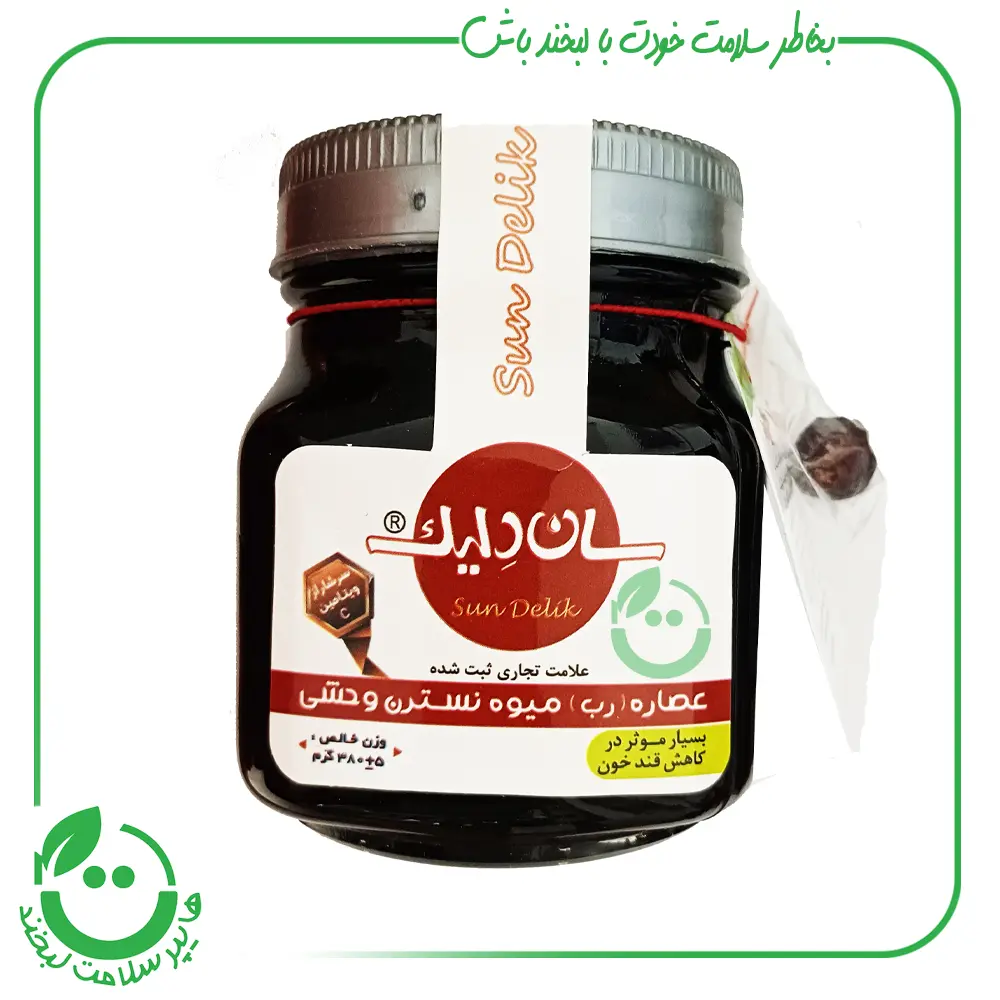 رب میوه نسترن وحشی سان دلیک - 380 گرم
