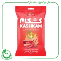 کشک خشک تنقلاتی با طعم چیلی کشکام ـ 25 گرم