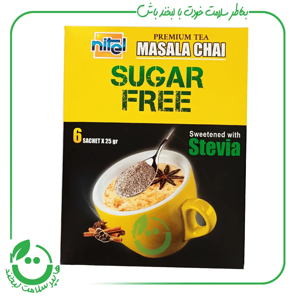چای ماسالا رژیمی نیتل - 6 ساشه