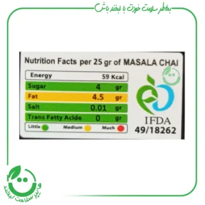 چای ماسالا رژیمی نیتل - 6 ساشه