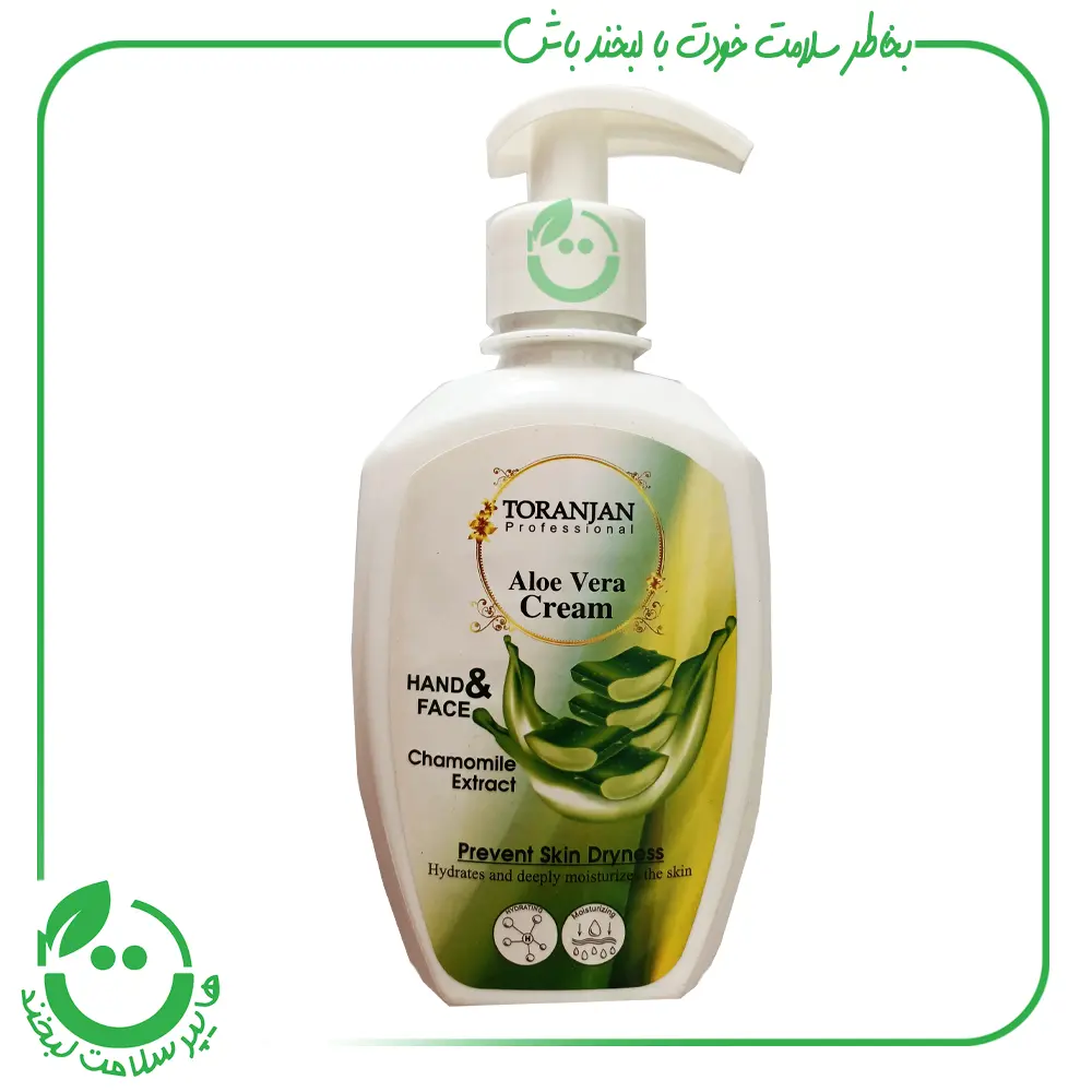 کرم مرطوب کننده حاوی آلوئه ورا ترنجان ـ 250 میل