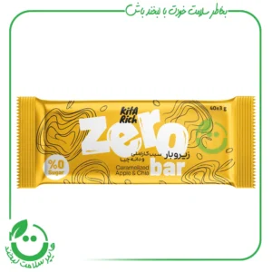 زیرو بار سیب کارامل دانه چیا کیتاریچ ـ 40 گرم