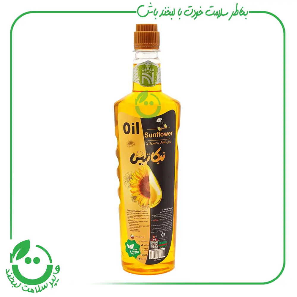 روغن آفتابگردان ارگانیک نیکاتیس ـ 750 میل