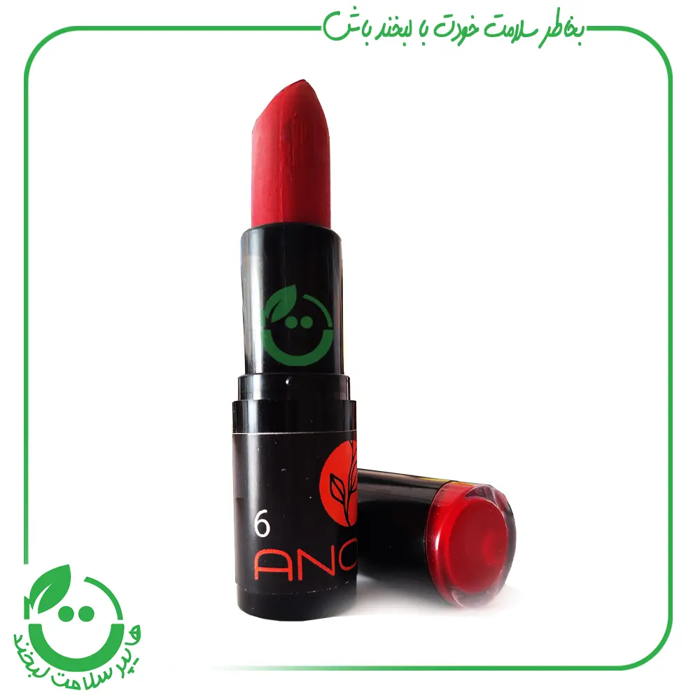 رژ لب گیاهی آنورا ـ قرمز اناری