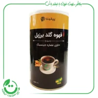 قهوه گلد برزیل با جنسینگ پپتینا ـ قوطی 100 گرم