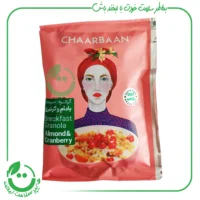 ساشه موسلی بادام و کرنبری چاربان ـ 50 گرم