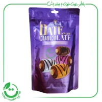 خرما شکلاتی مغز بادام مخلوط چند طعم تنگسیر ـ 250 گرم