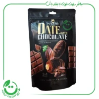 خرما شکلات تلخ با مغز بادام تنگسیر ـ 250 گرم