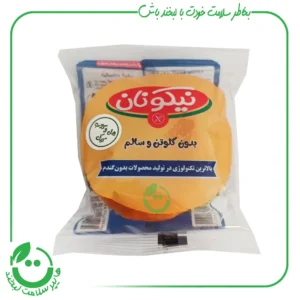 کیک بدون گلوتن هل و گلاب نیکو نان ـ70 گرم