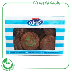 بیسکویت کاکائویی بدون گلوتن موگه ـ 350 گرم