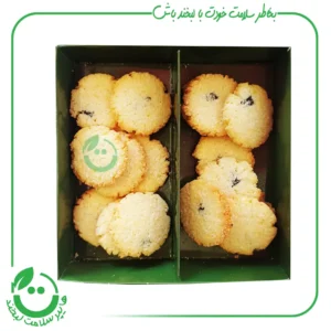 کوکی نارگیلی کتوژنیک گندمین