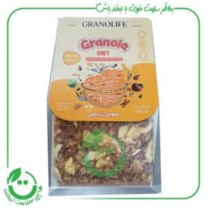 گرانولا سوپر رژیمی گرانولایف وگان ویگر - 650 گرم